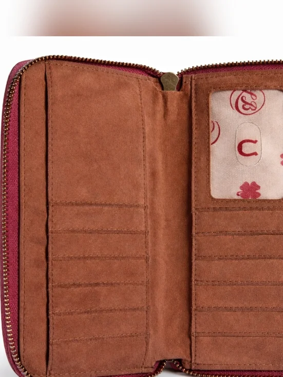 LUCKY BRAND LEATHER WALLET. EUC. - Picture 4 of 6